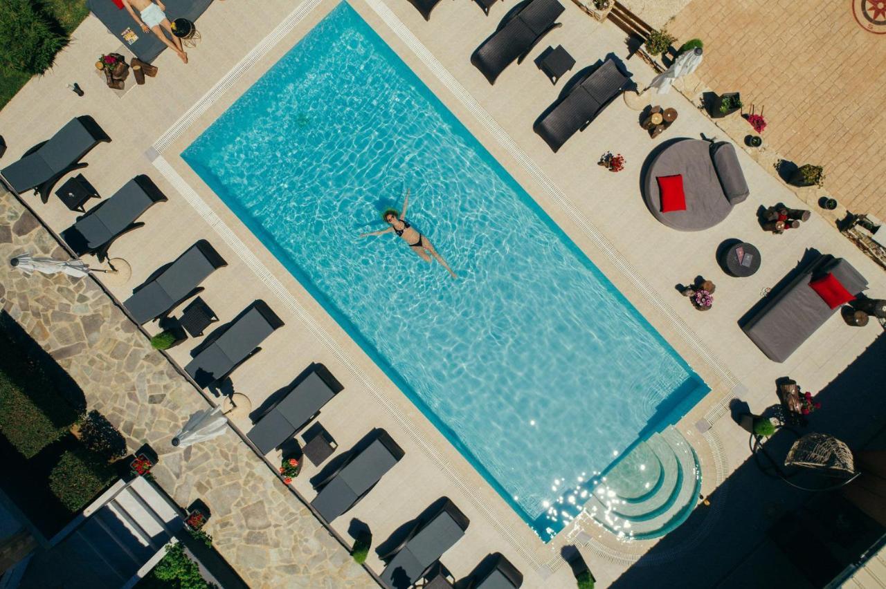 Villa Corali Apartments Sea Breath&Pool Amoudi Esterno foto