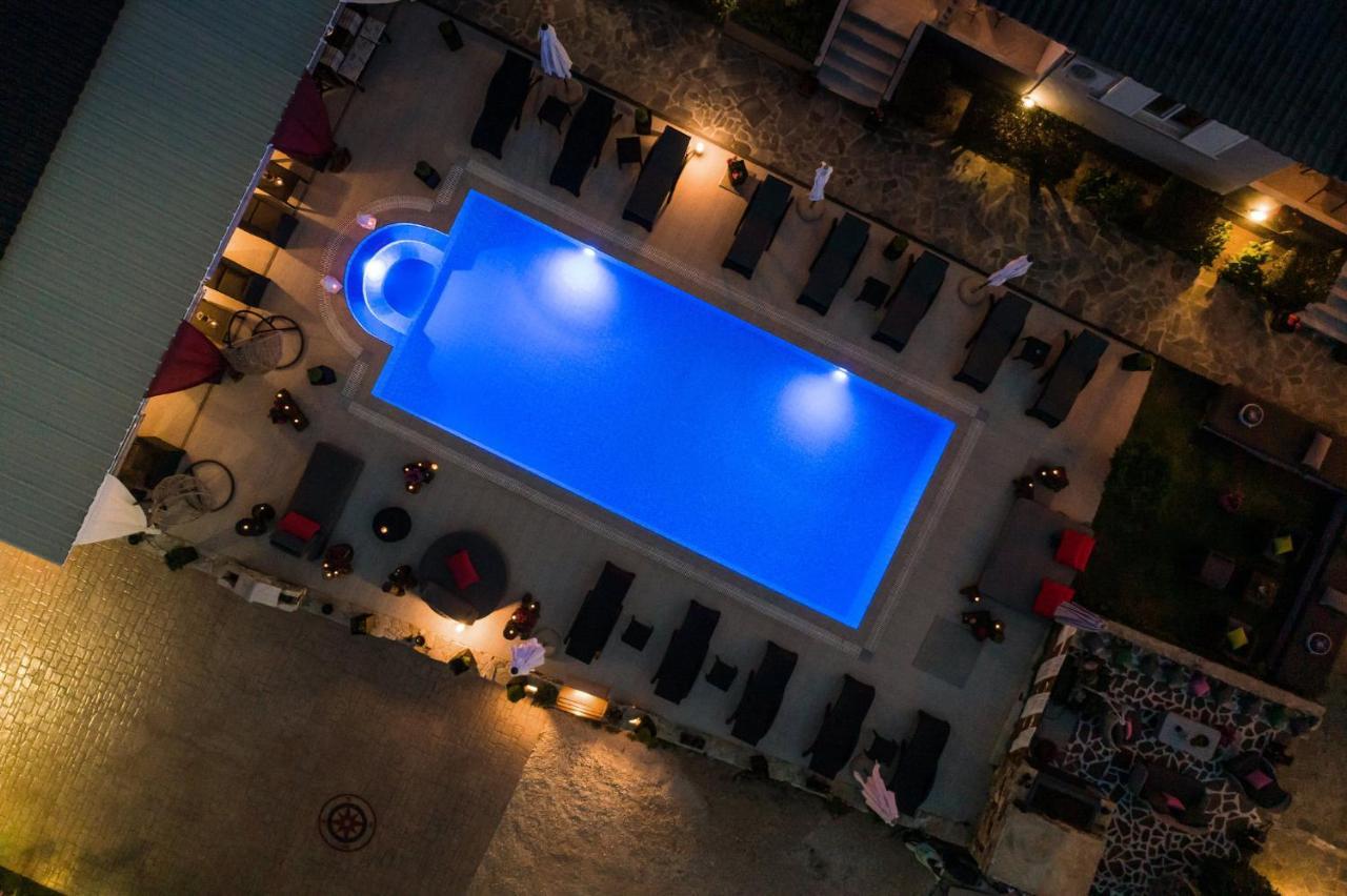 Villa Corali Apartments Sea Breath&Pool Amoudi Esterno foto