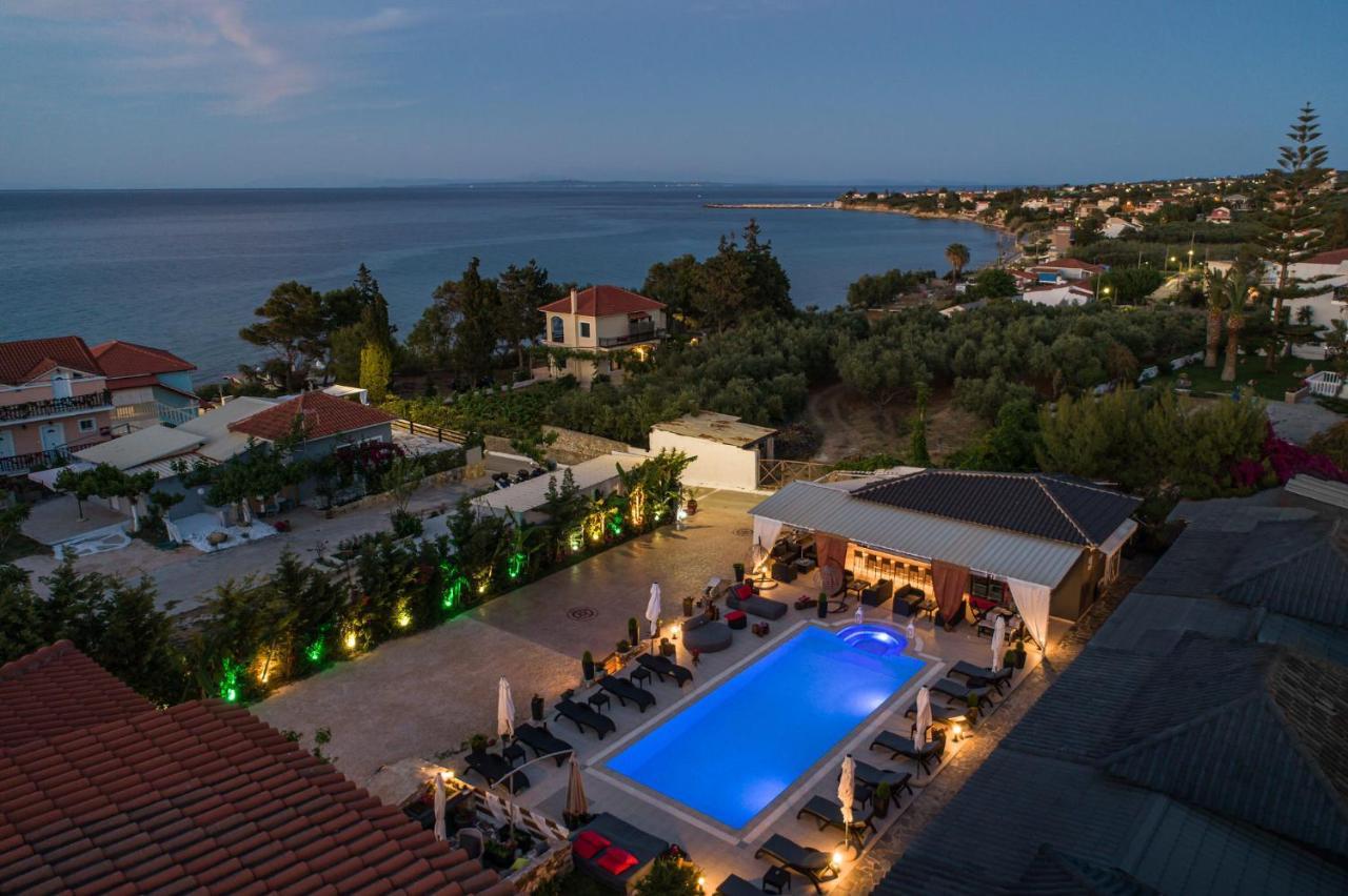 Villa Corali Apartments Sea Breath&Pool Amoudi Esterno foto