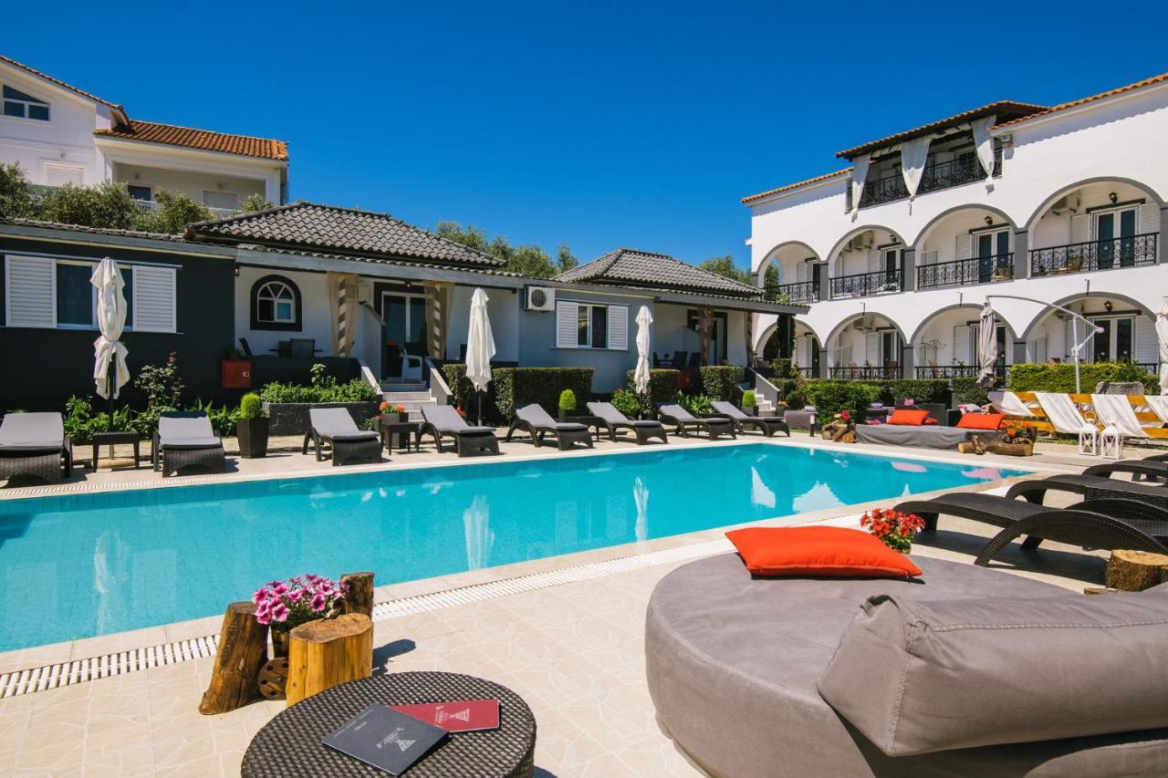 Villa Corali Apartments Sea Breath&Pool Amoudi Esterno foto