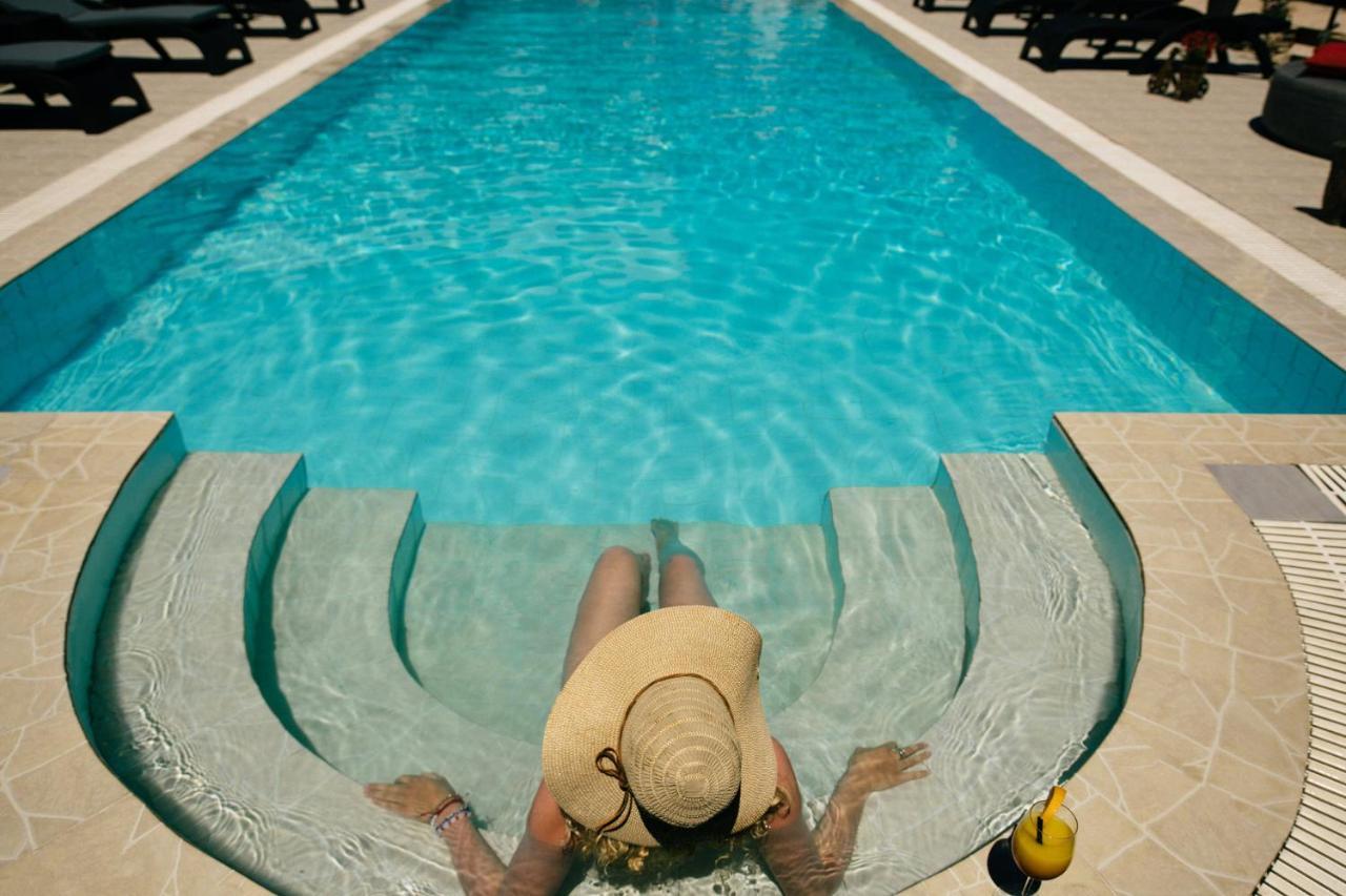 Villa Corali Apartments Sea Breath&Pool Amoudi Esterno foto