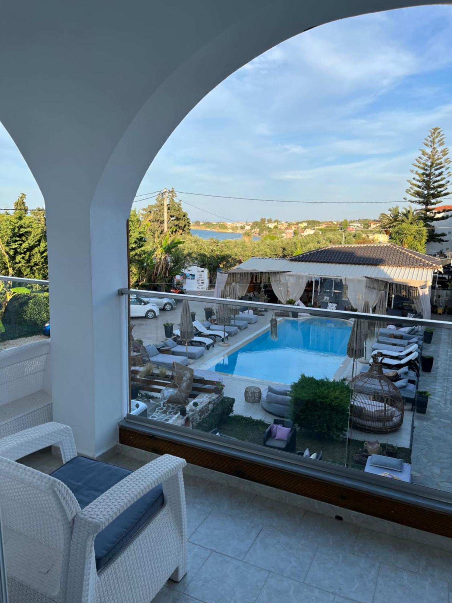 Villa Corali Apartments Sea Breath&Pool Amoudi Esterno foto