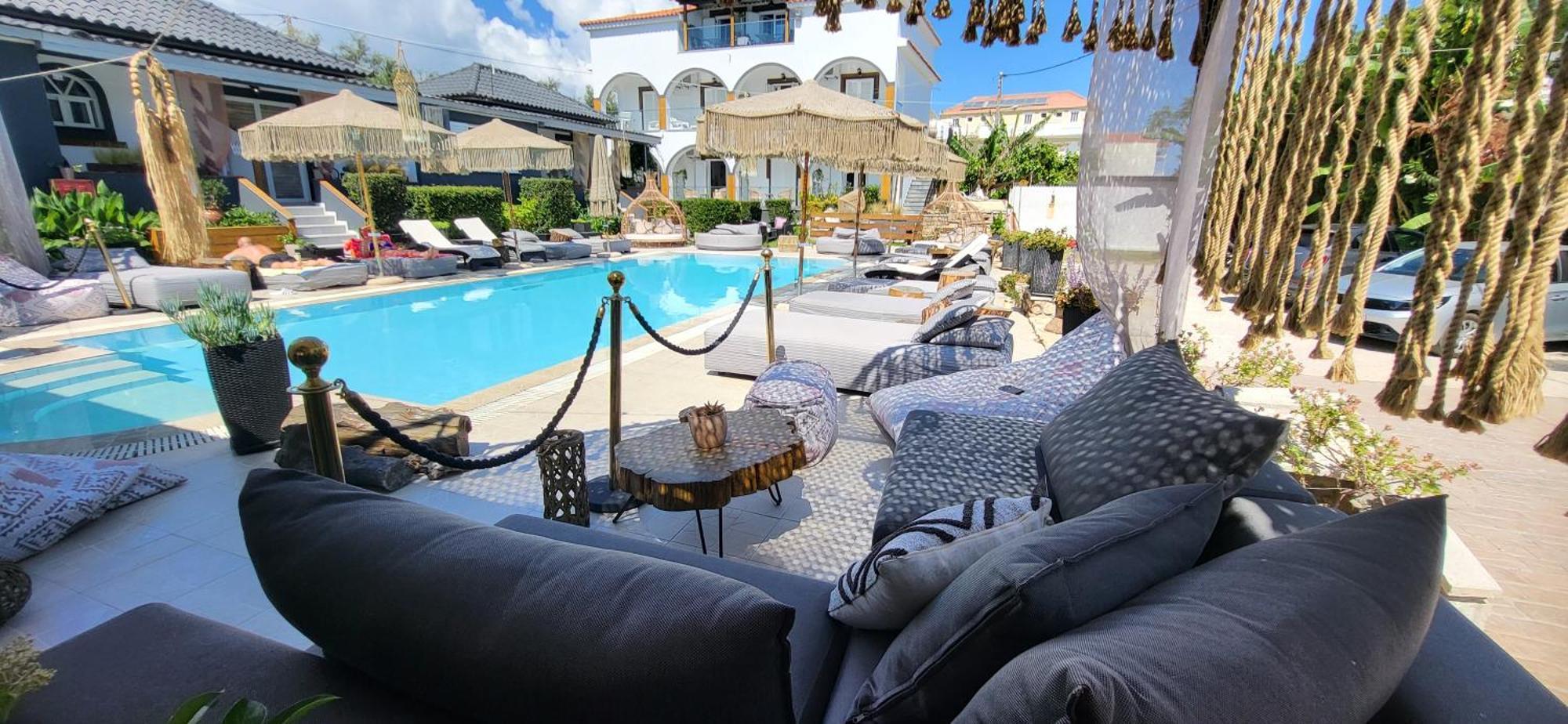Villa Corali Apartments Sea Breath&Pool Amoudi Esterno foto
