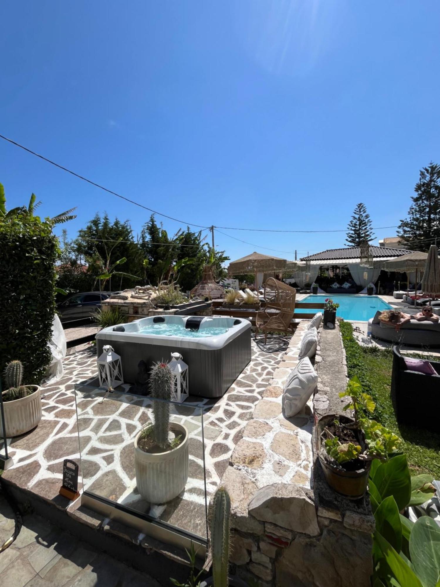 Villa Corali Apartments Sea Breath&Pool Amoudi Esterno foto