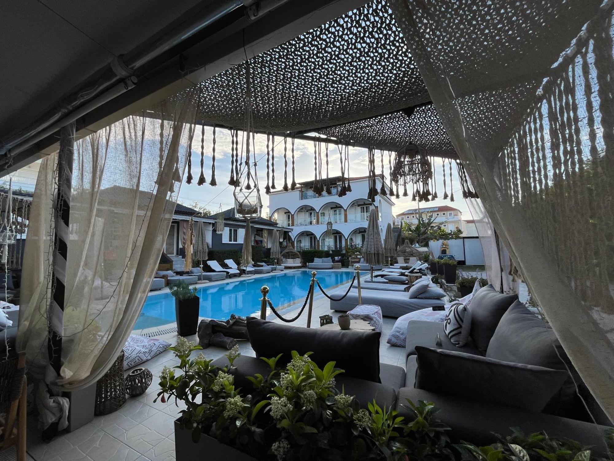 Villa Corali Apartments Sea Breath&Pool Amoudi Esterno foto